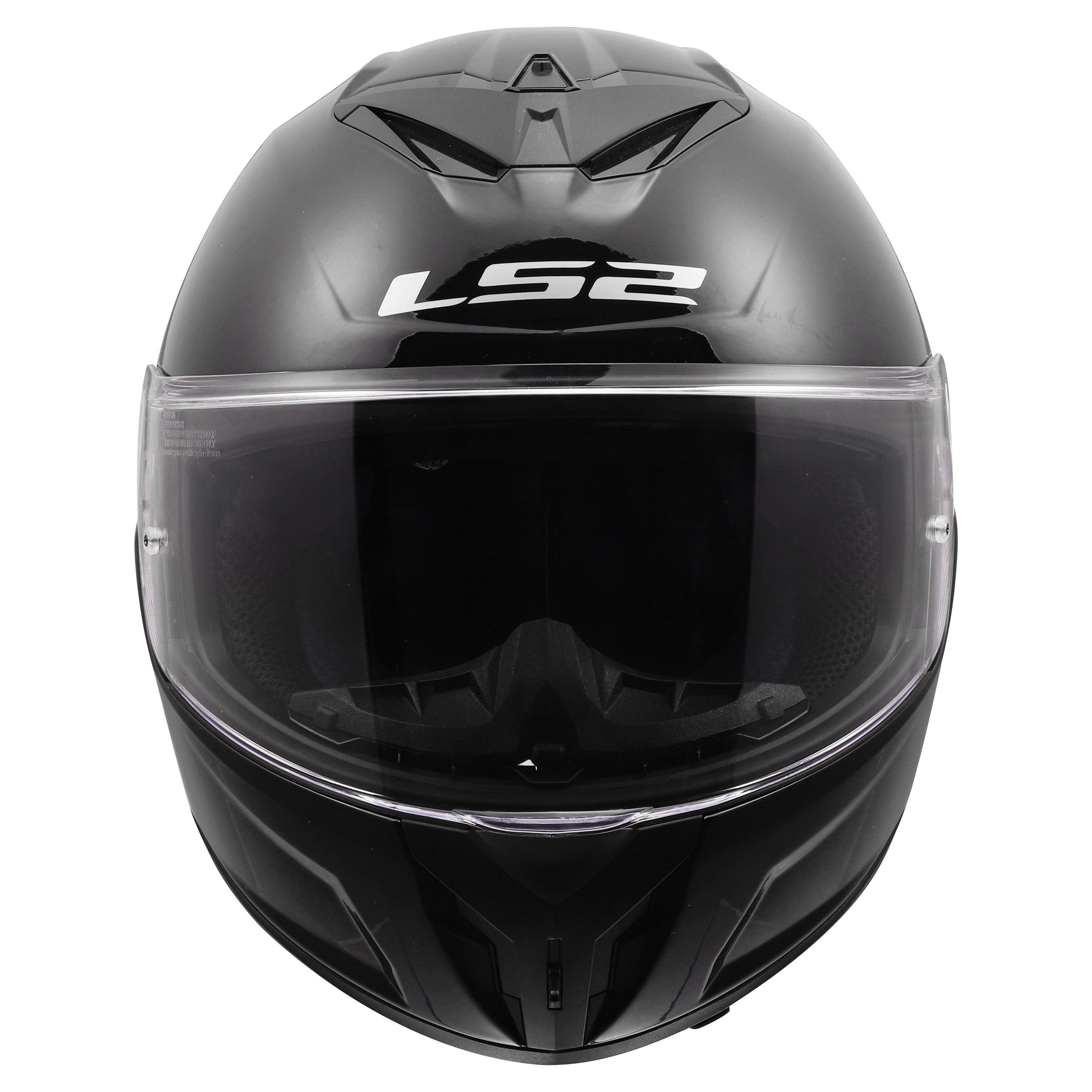 LS2 FF820 RAPID III SOLID GLOSS BLACK 168200012 (7)